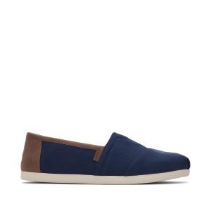Alpargata Navy Synthetic Trim