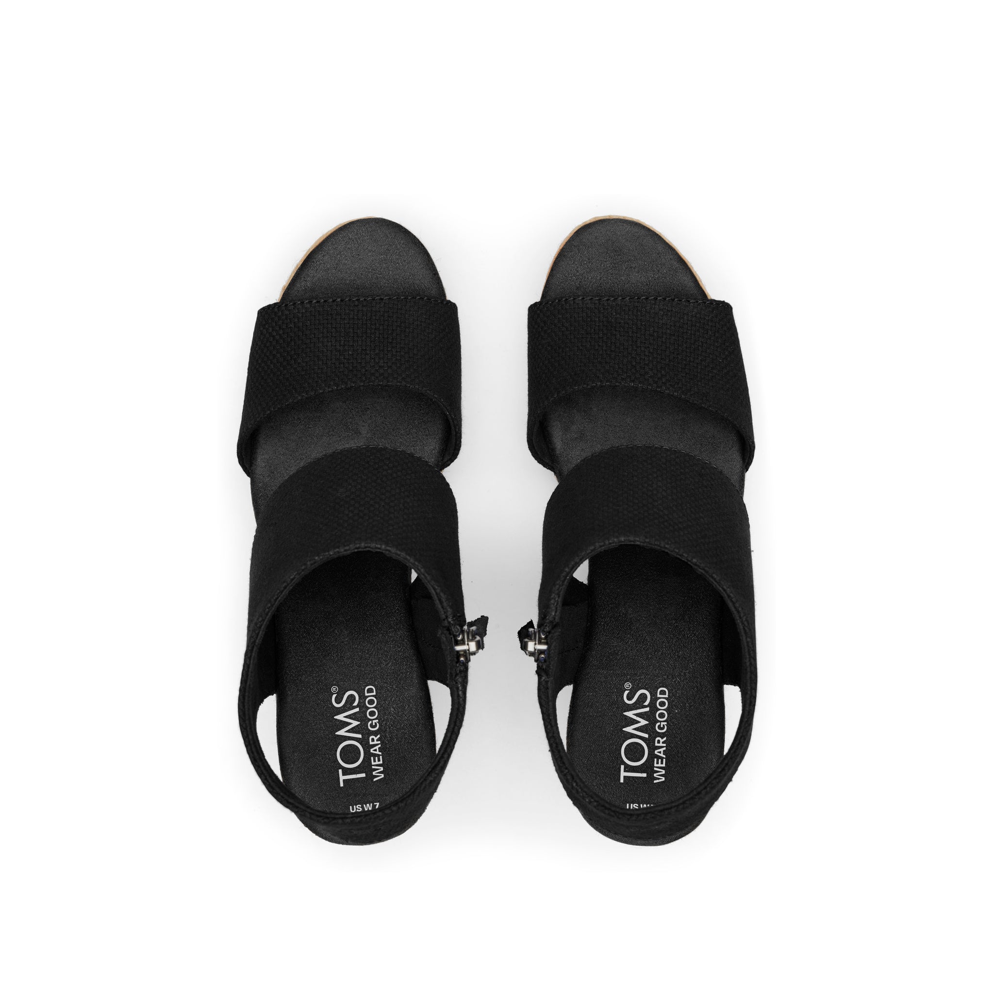 Majorca Rope Black Platform Sandal - Image 7