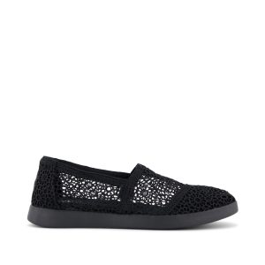 Alpargata Plus Black Moroccan Crochet