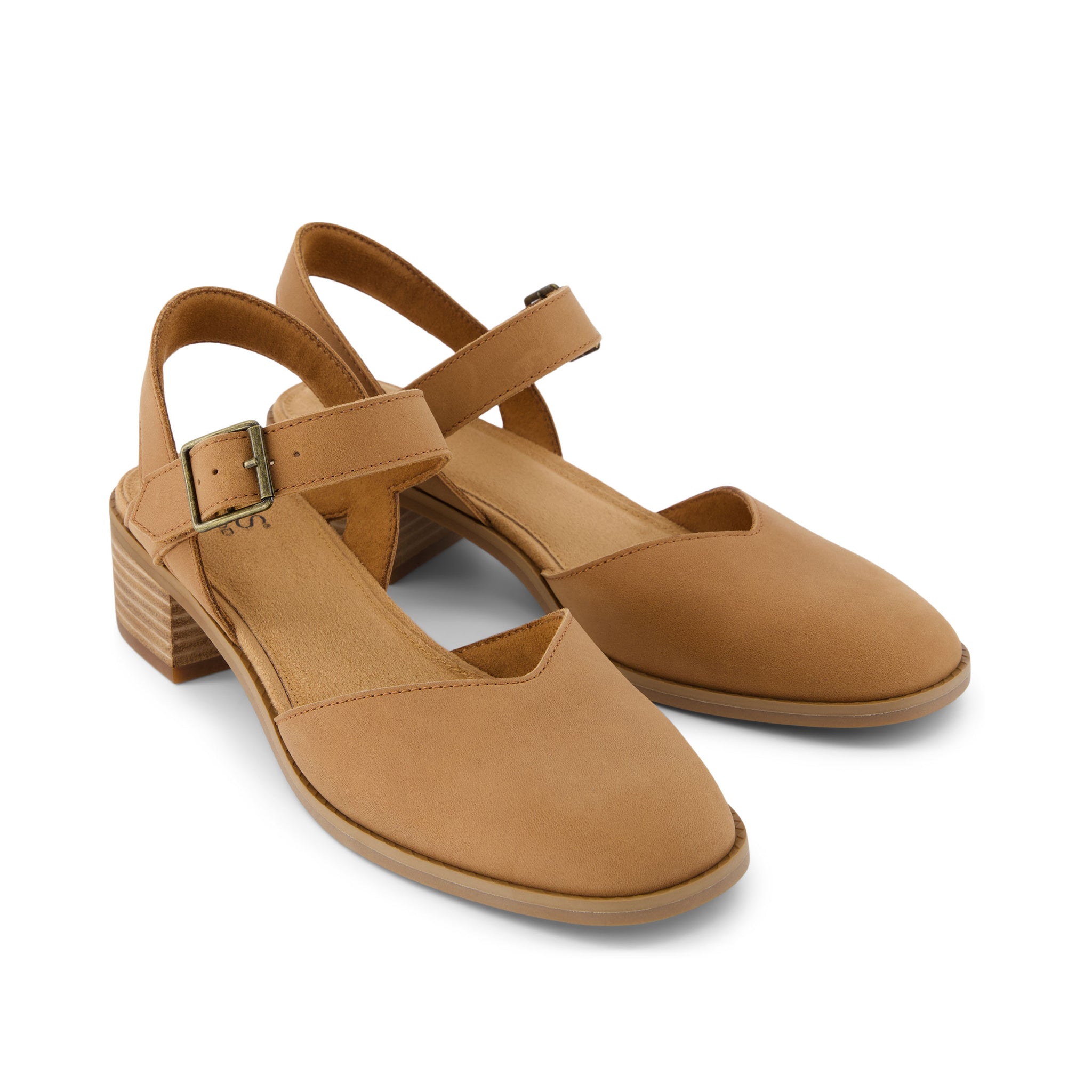 Jaclyn Brown Leather Heel - Image 4