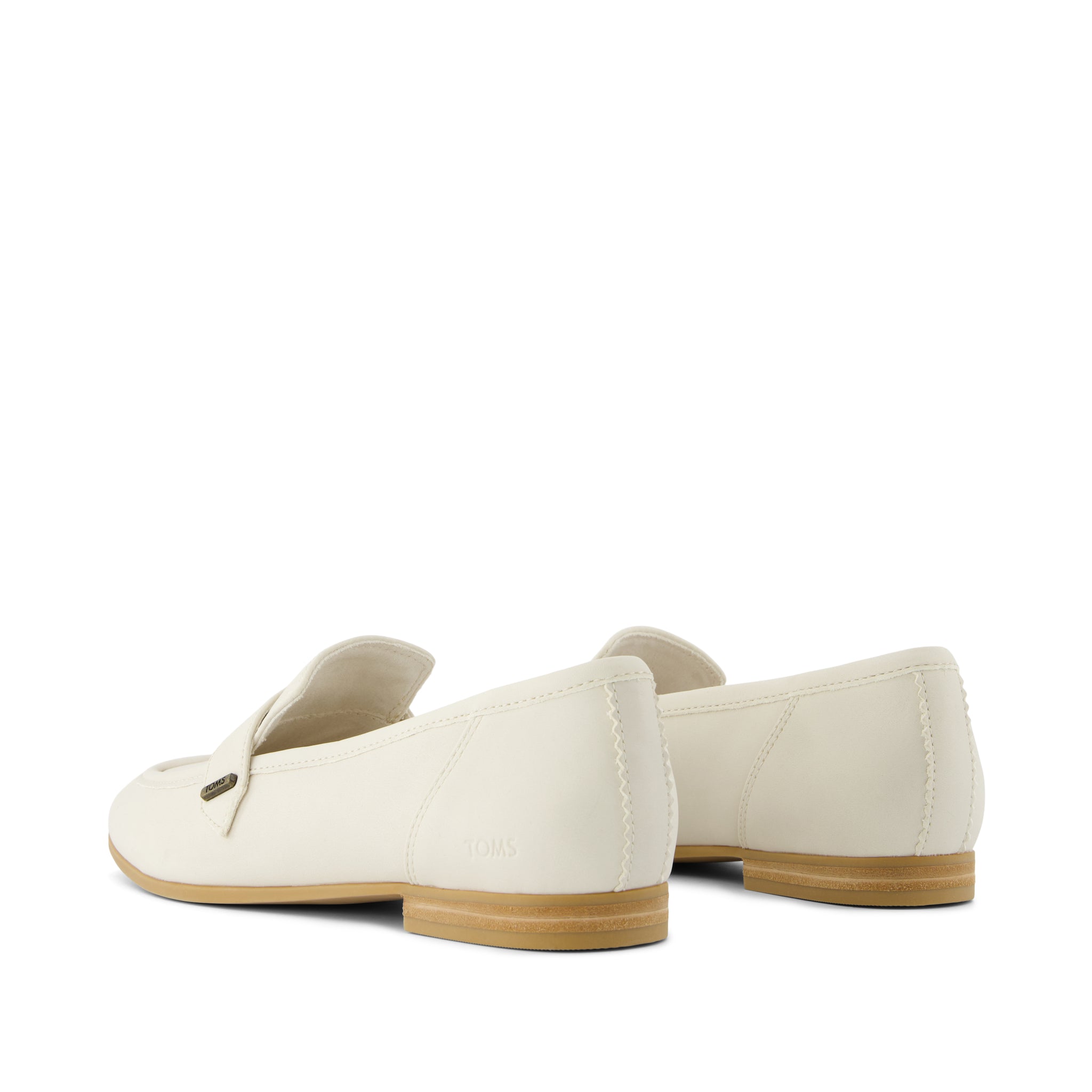 Lynette Light Sand Leather Loafer - Image 3