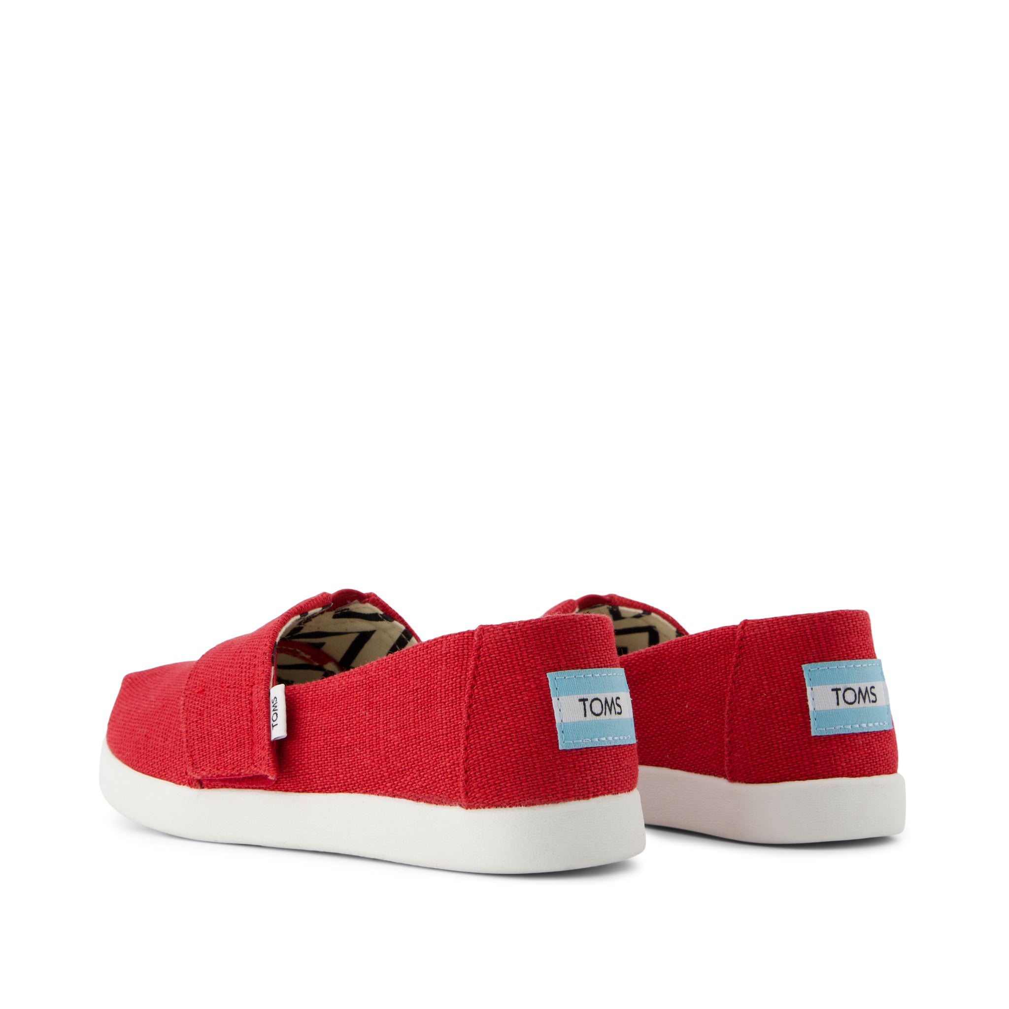 Alpargata Classic Kids Shoe Red Heritage Canvas - Image 5