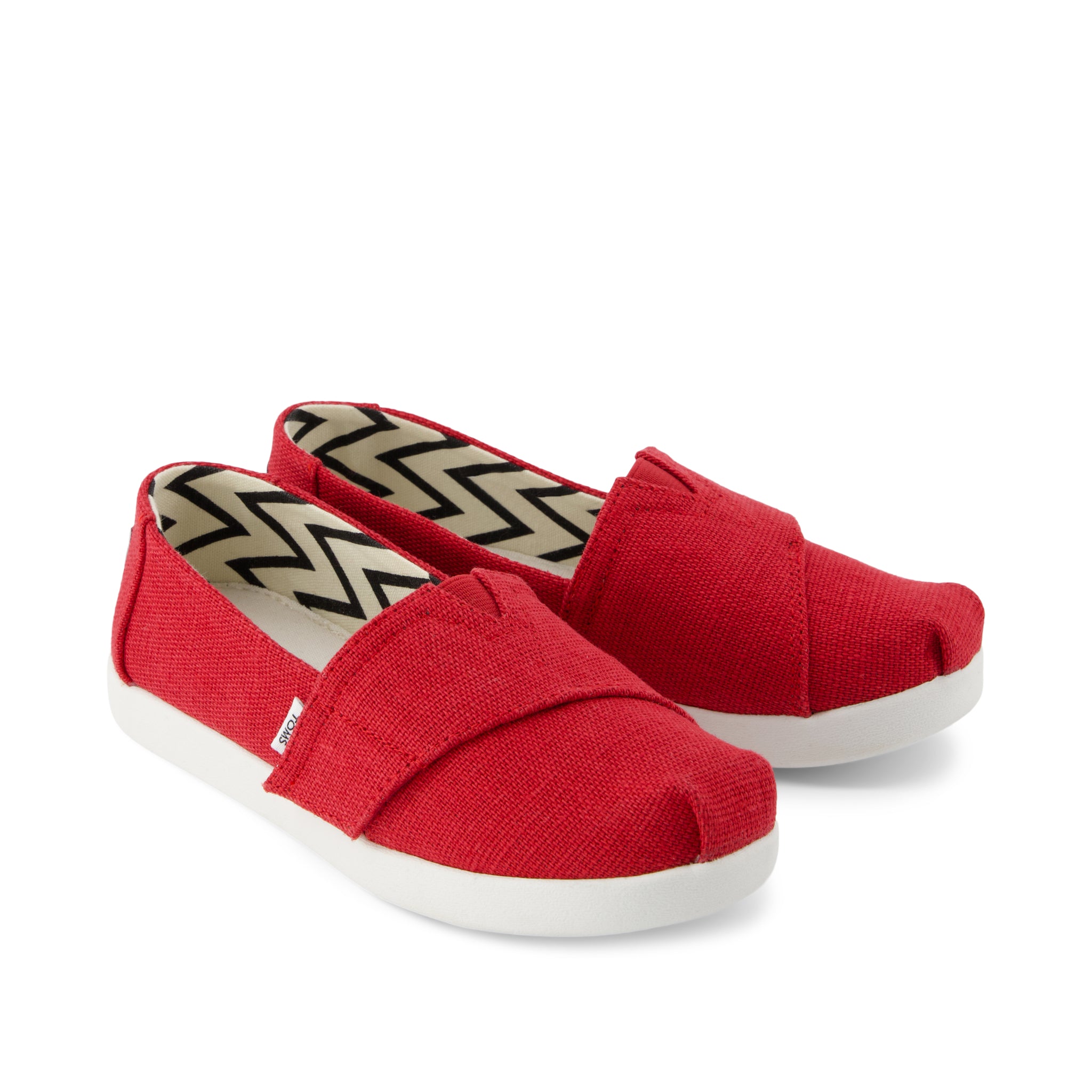Alpargata Classic Kids Shoe Red Heritage Canvas - Image 4