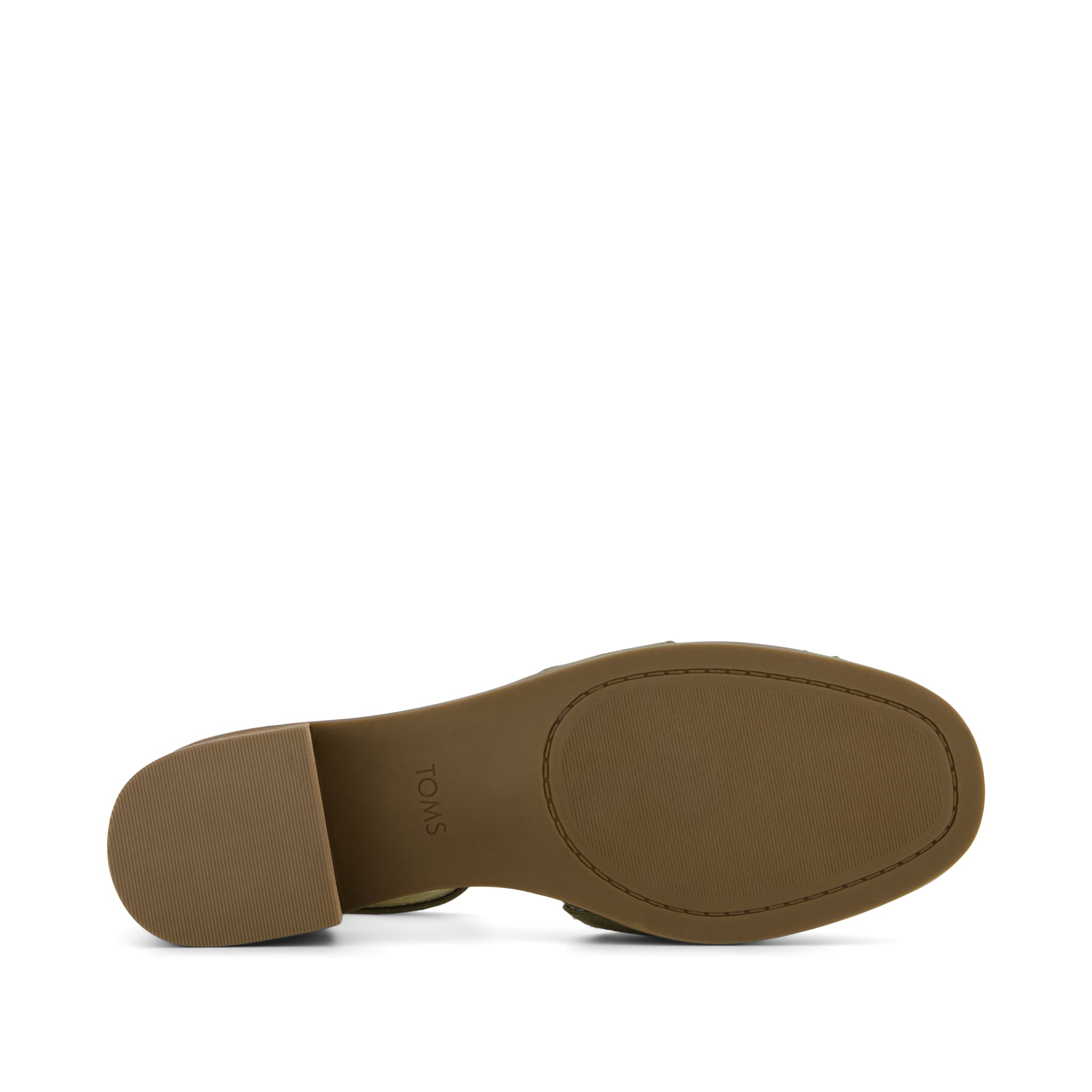 Jaclyn Fisherman Heel Military Olive Kid Suede - Image 4