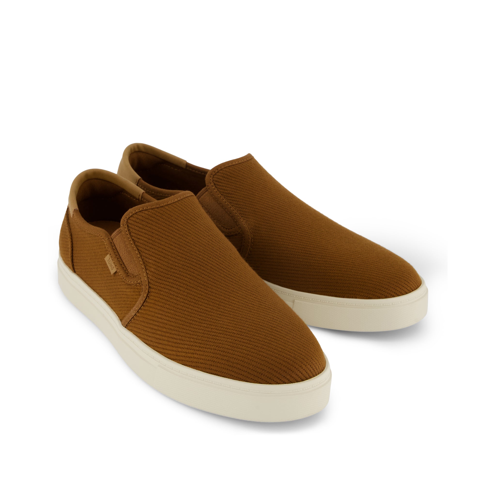 Mens Baja 2.0 Slip On Sneaker Walnut Twill Canvas - Image 4