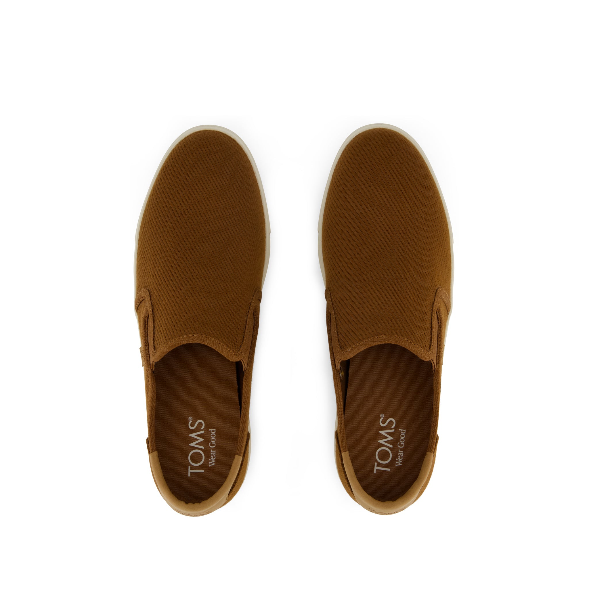 Mens Baja 2.0 Slip On Sneaker Walnut Twill Canvas - Image 7